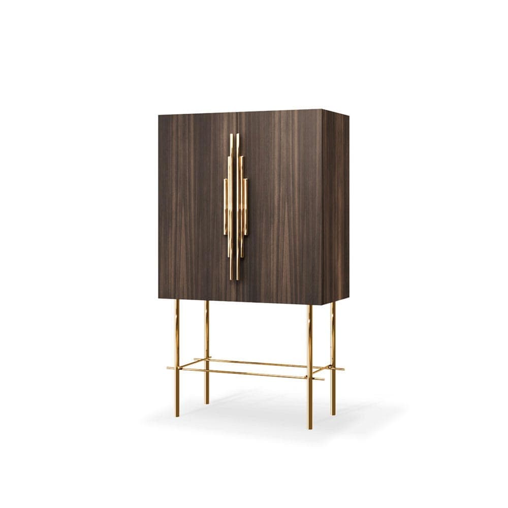 Ellender Smoked Eucalyptus Drinks Cabinet by Evanista