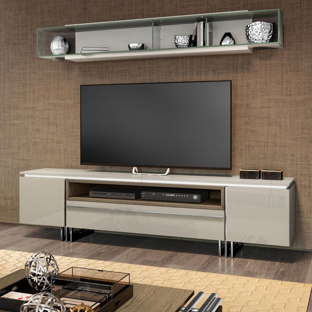 Inox Feet 2 TV Stand by Evanista