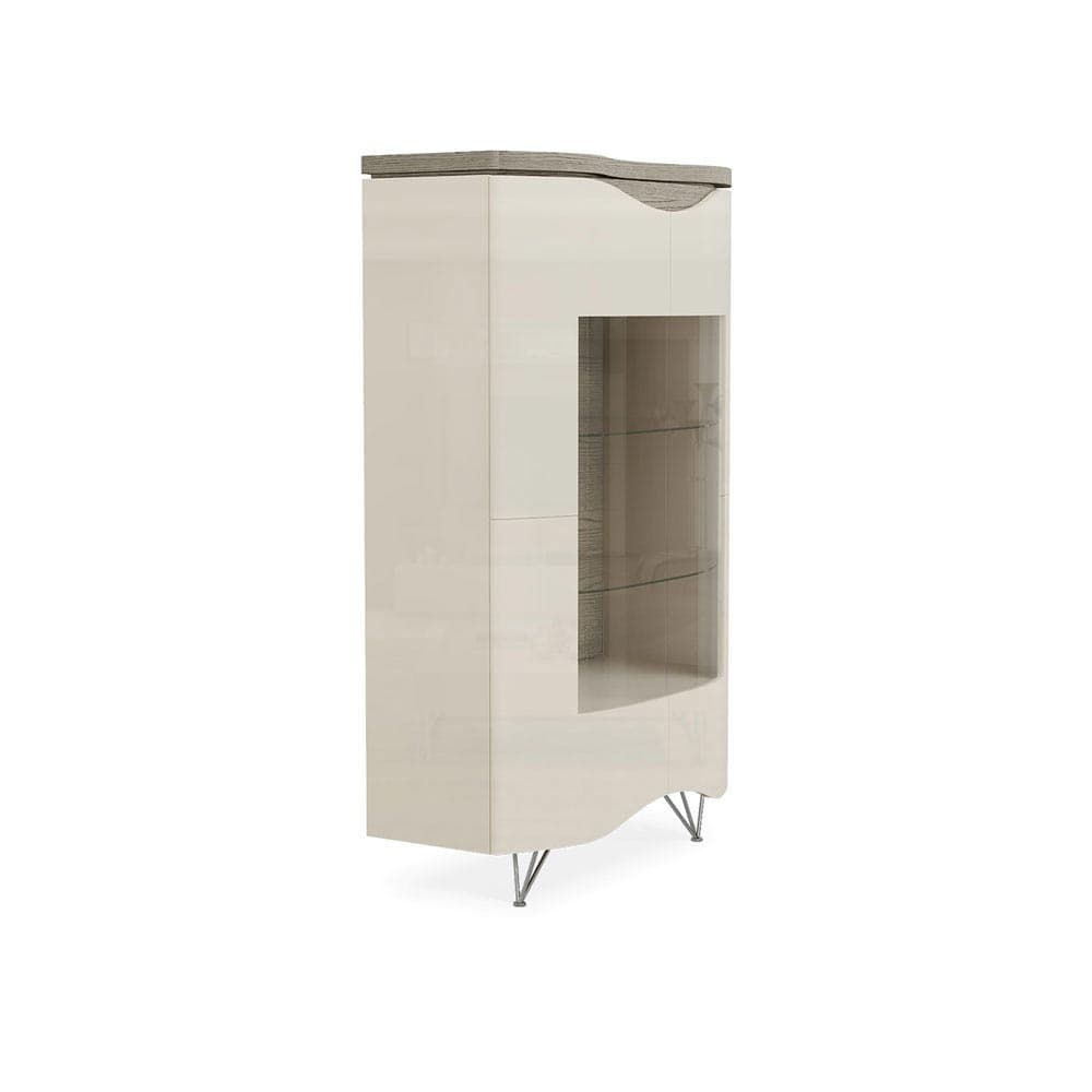 Lips 2 Door Display Cabinet by Evanista