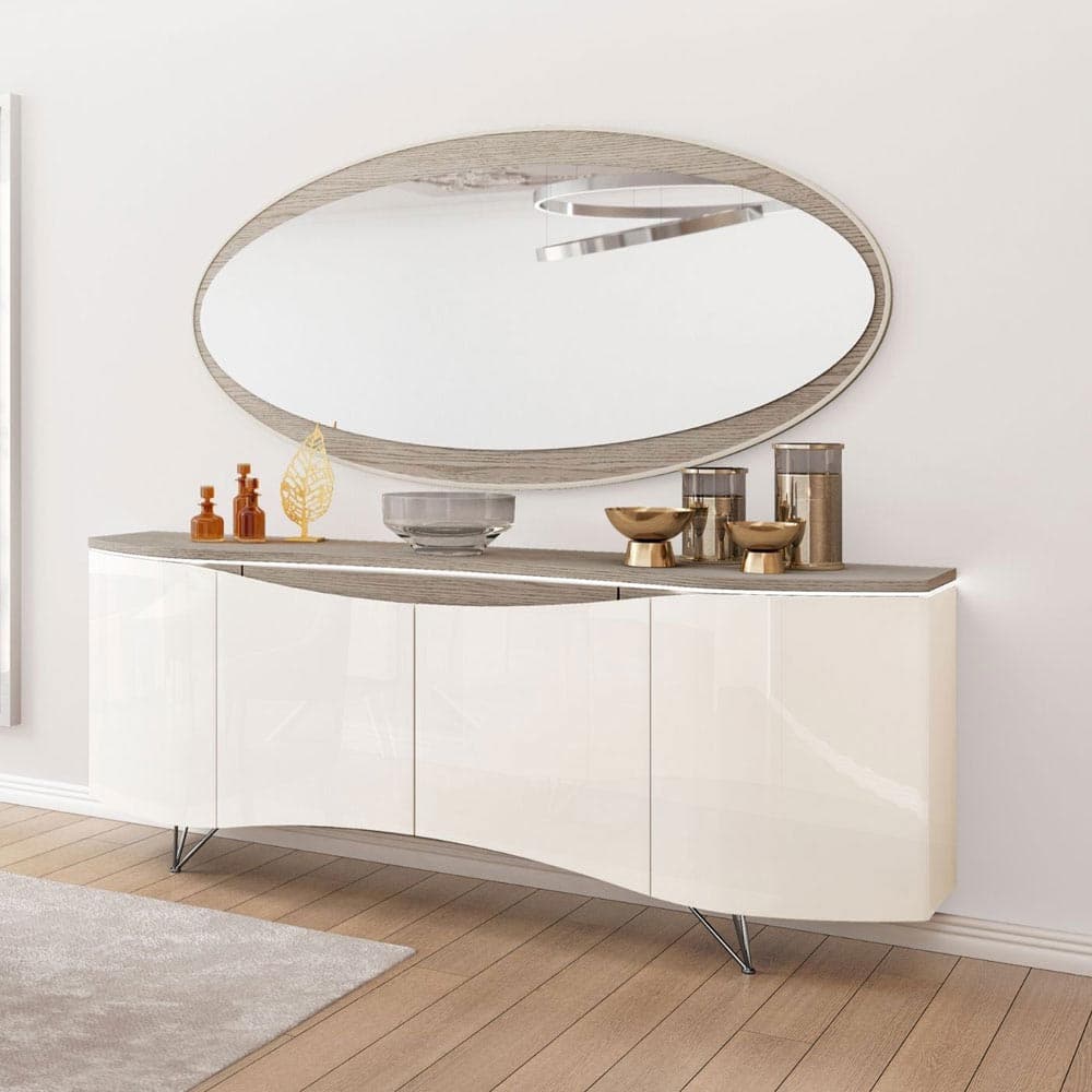 Oval 1900 Mirror by Evanista