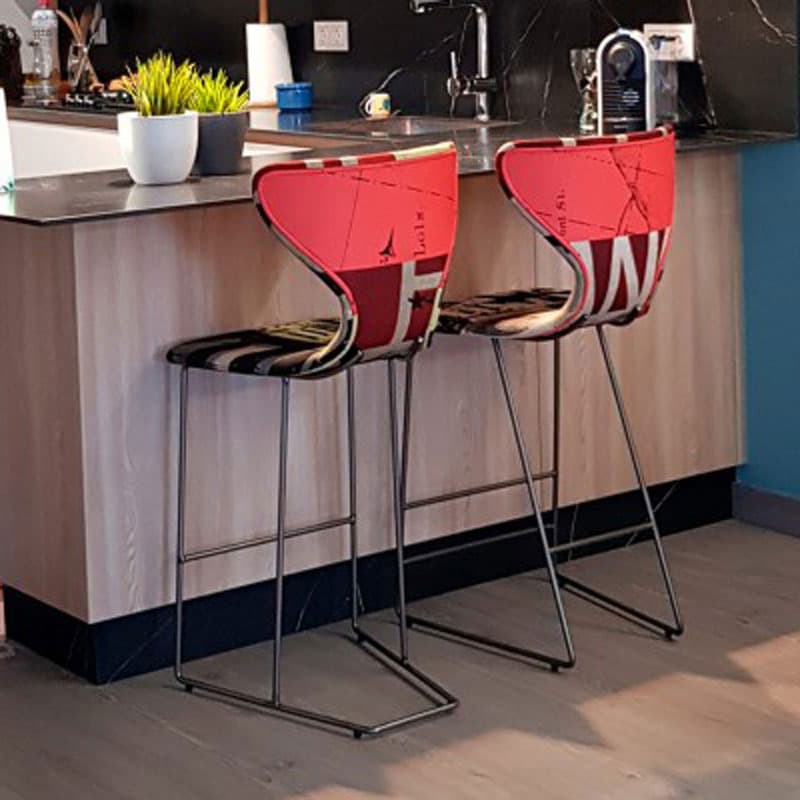 Burt Bar Stool by Fama