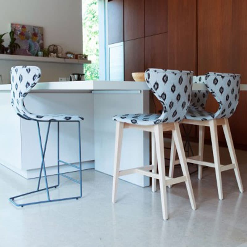 Denzel Bar Stool by Fama