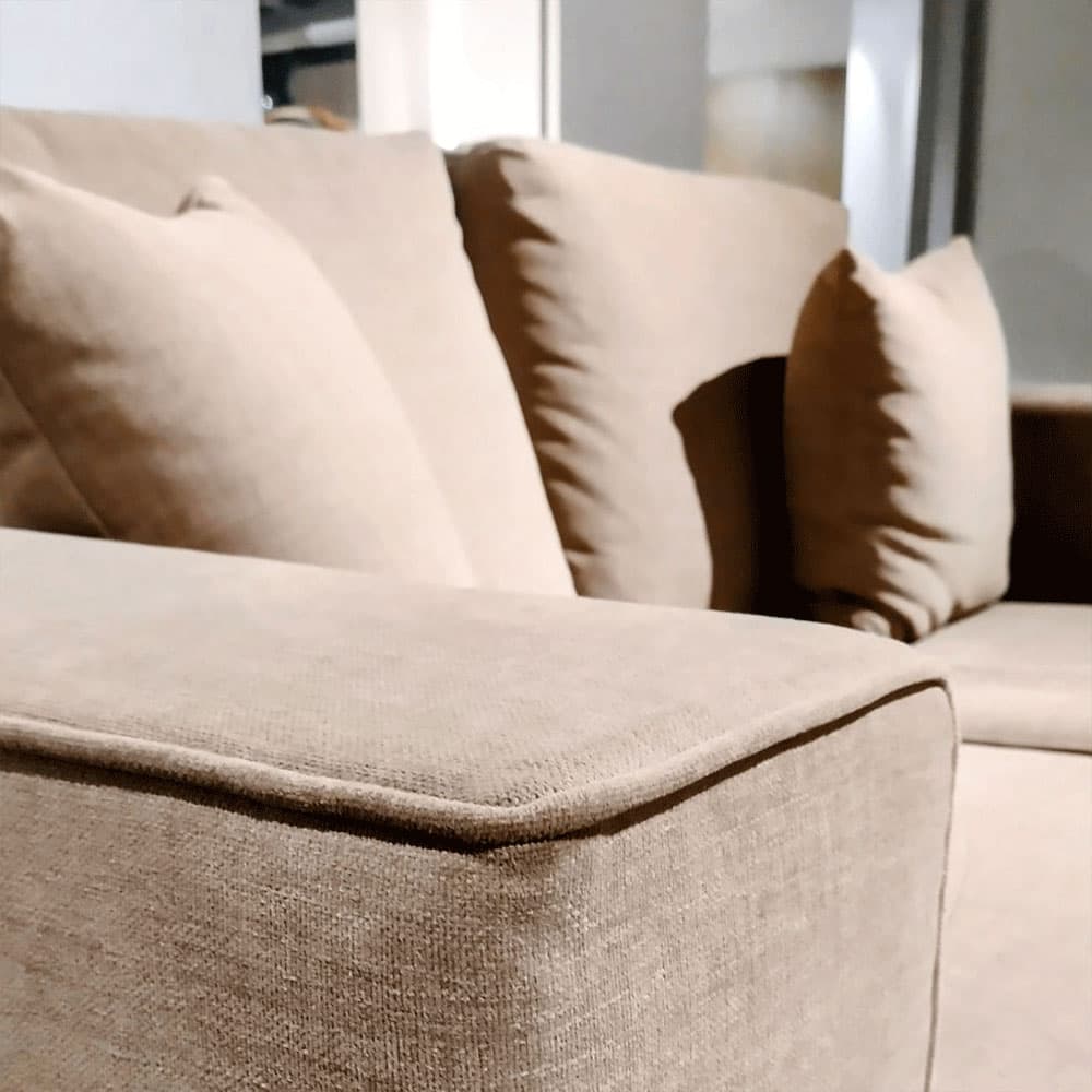 Grey Custom 2 Cushions Sofa | FCI Swift Ship