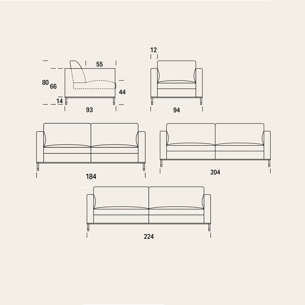 Larson Sofa by Felix Collection