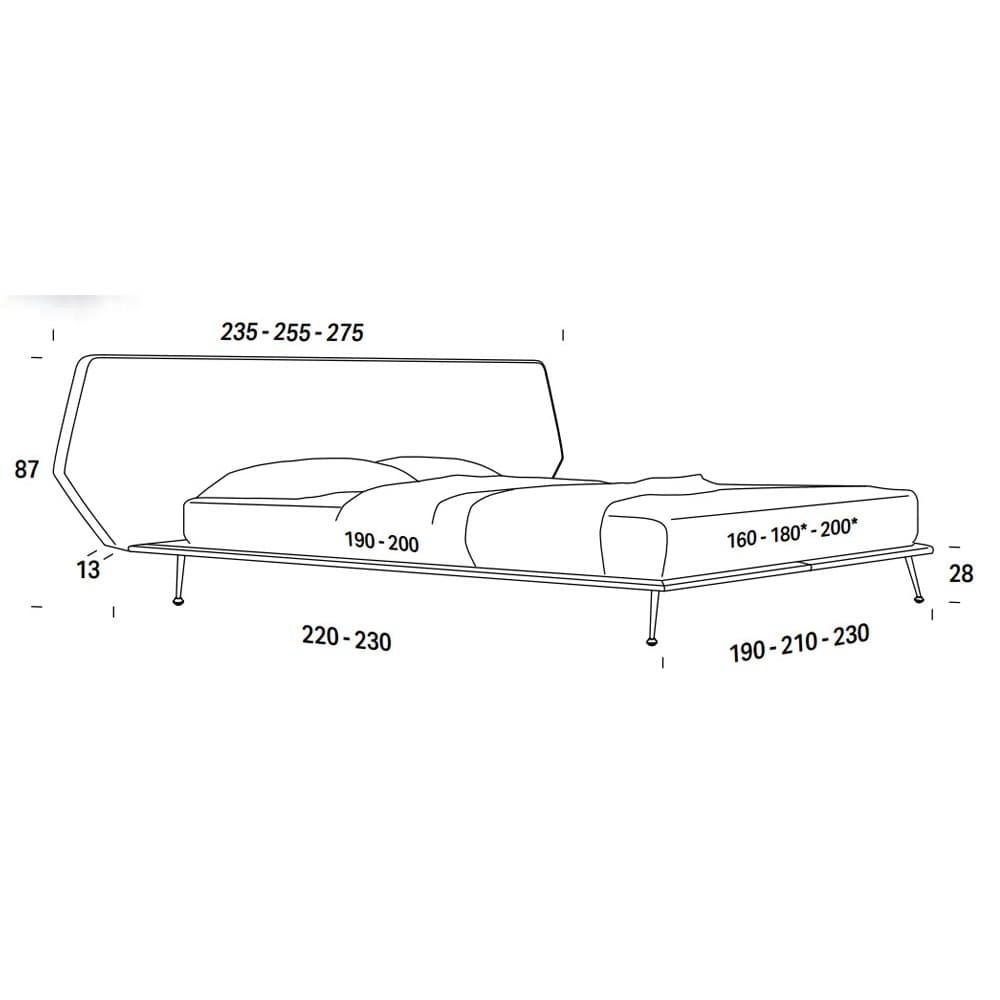 Taipei Double Bed by Felix Collection