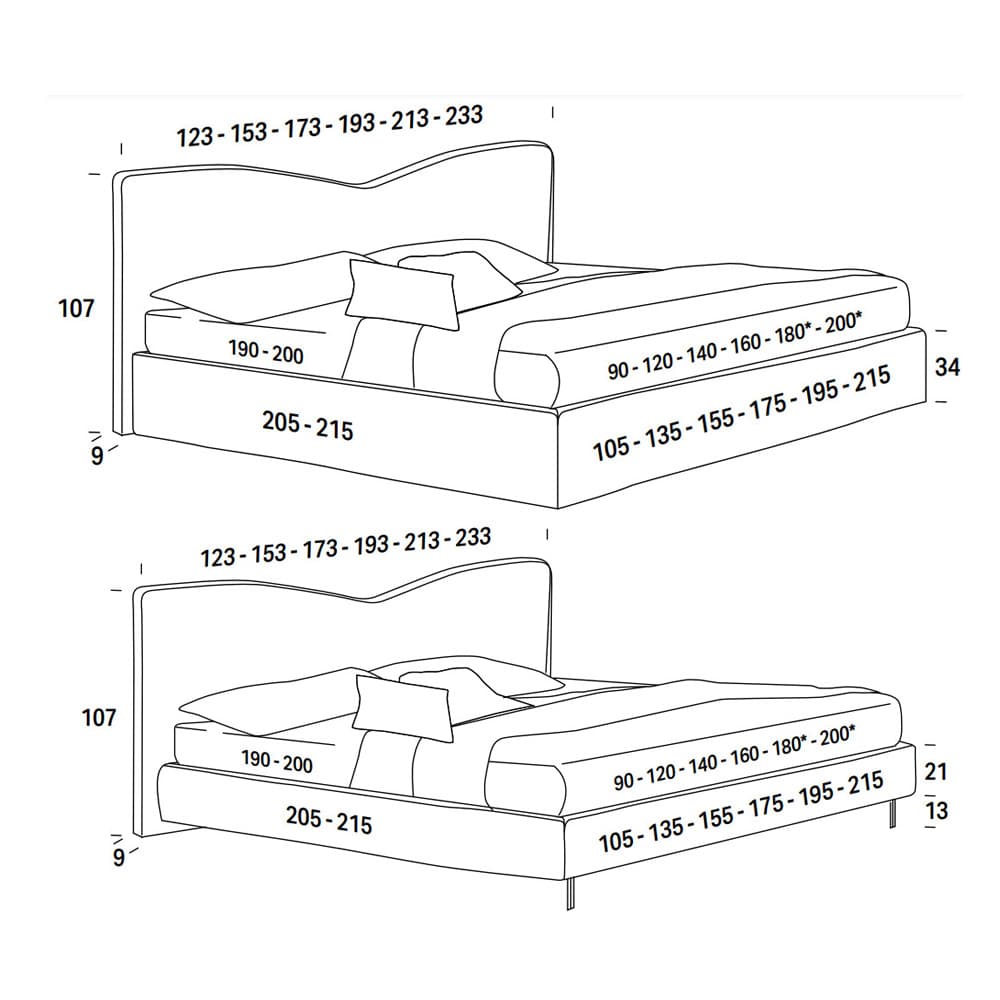 Megan Double Bed by Felix Collection