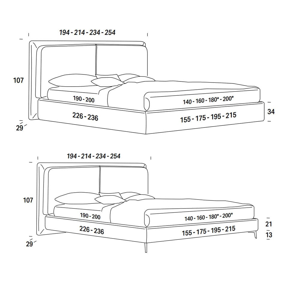 Penny Double Bed by Felix Collection