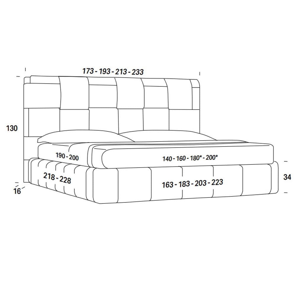 Tiffany Double Bed by Felix Collection