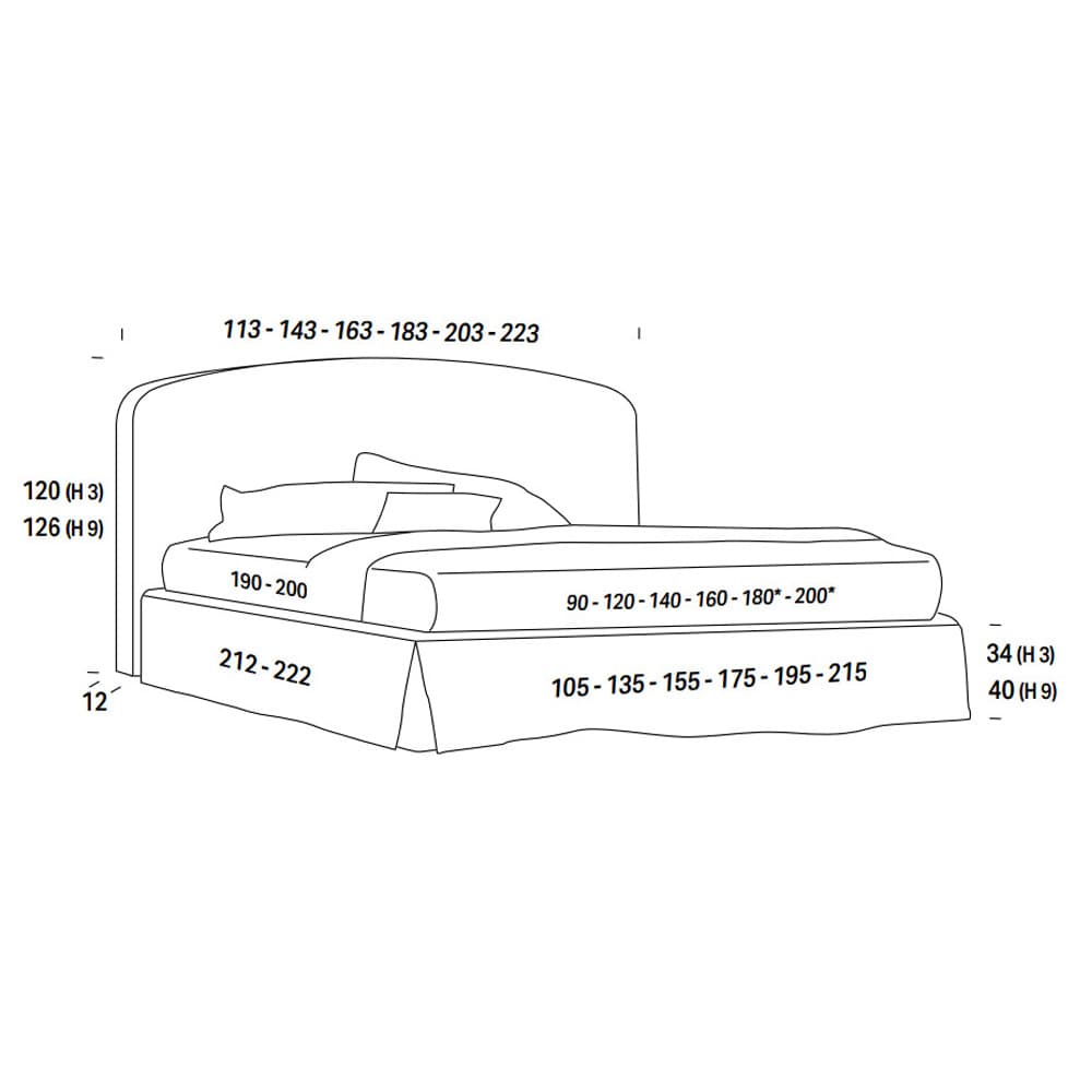 Vern Double Bed by Felix Collection