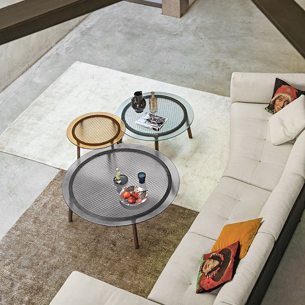 Cannage Coffee Table by Fiam Italia