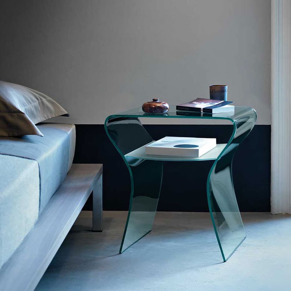 Charlotte De Nuit Bedside Table by Fiam Italia