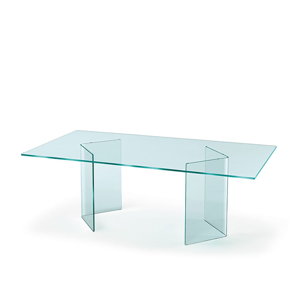 Corner Dining Table by Fiam Italia