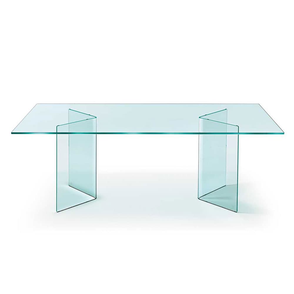 Corner Dining Table by Fiam Italia