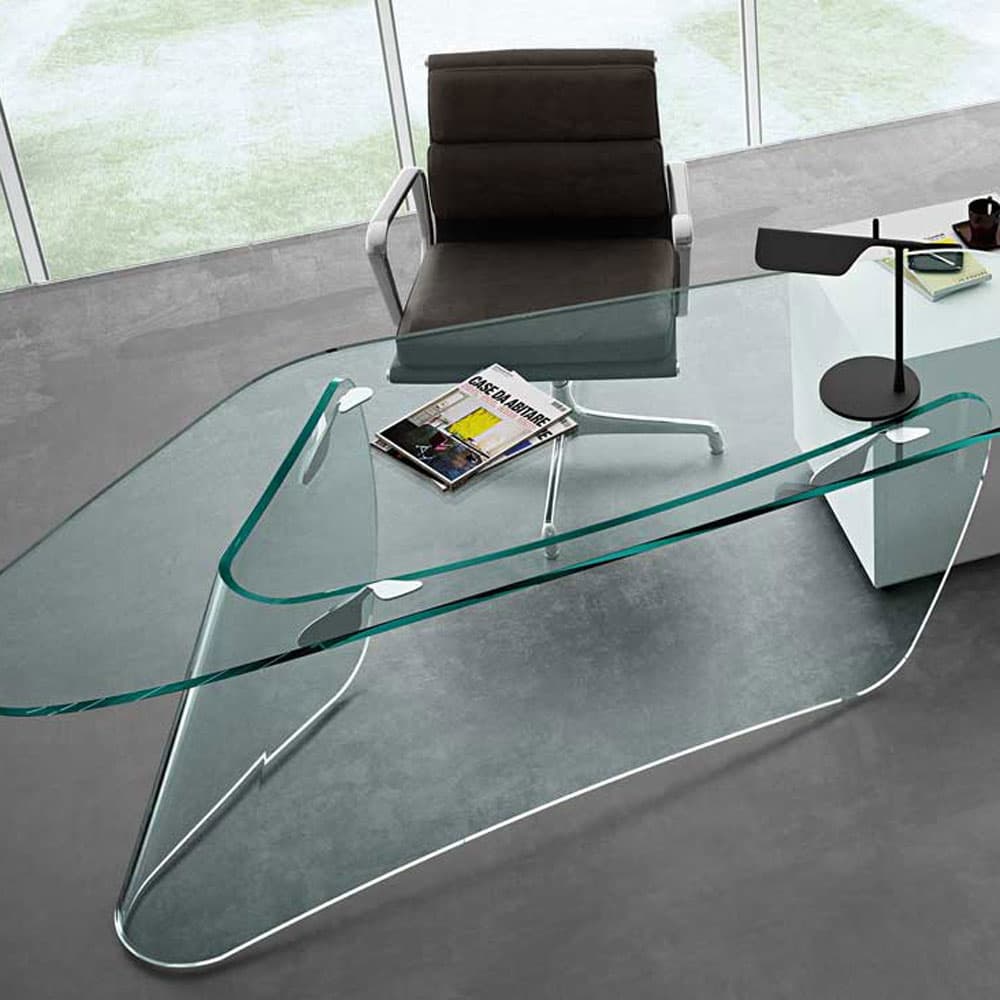 Graph Office Desk by Fiam Italia