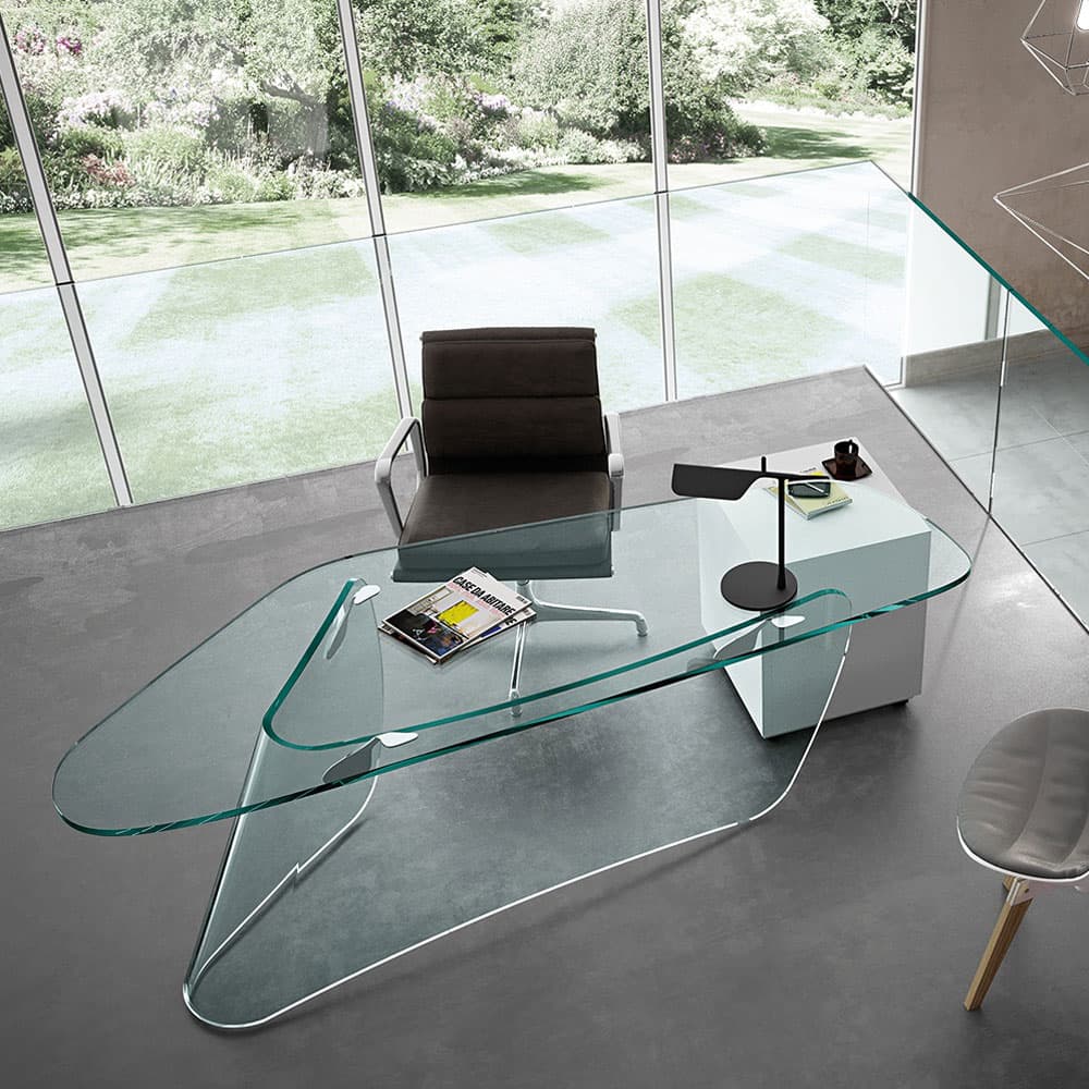 Graph Office Desk by Fiam Italia