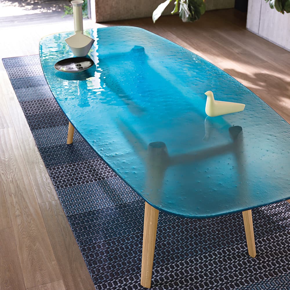 Magma Dining Table by Fiam Italia