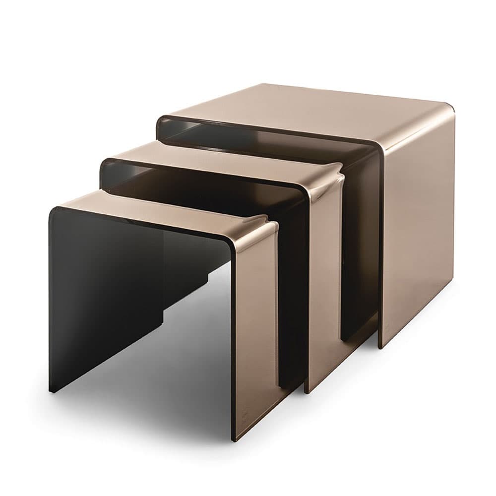 Rialto Tris Bedside Table by Fiam Italia