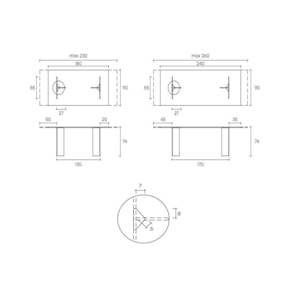 Llt Ofx Executive Office Desk by Fiam Italia