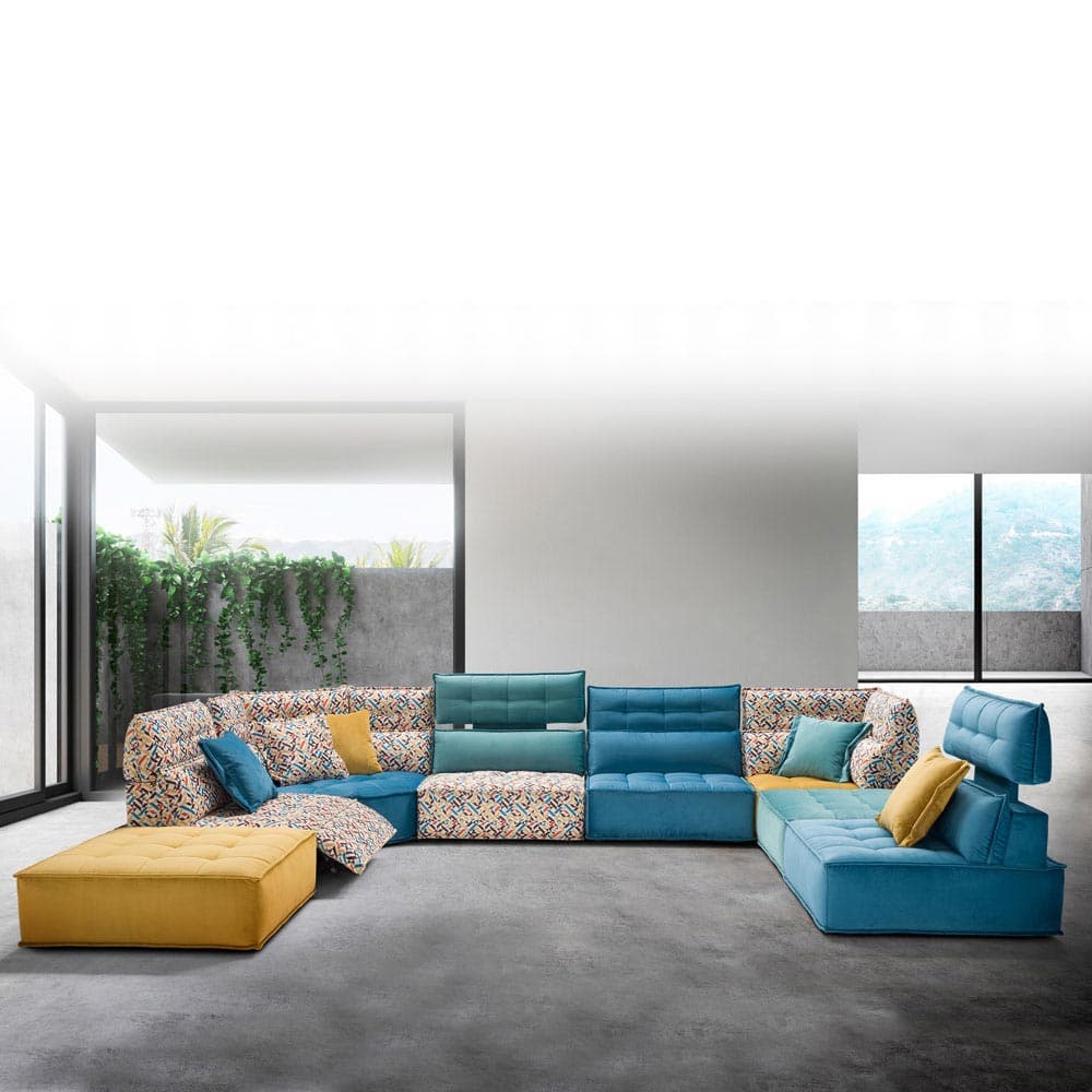 Como Sofa by Naustro Italia Fiera Collection