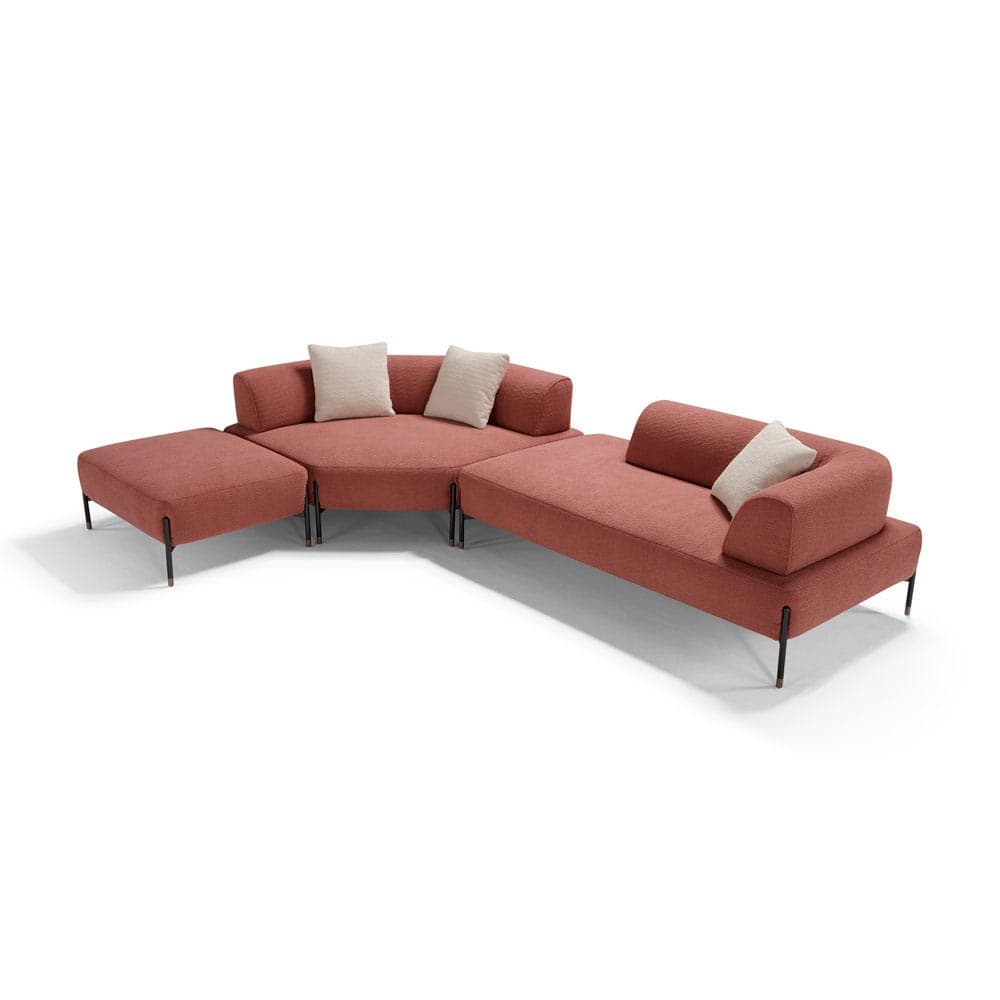 Geronimo Sofa by Naustro Italia Fiera Collection