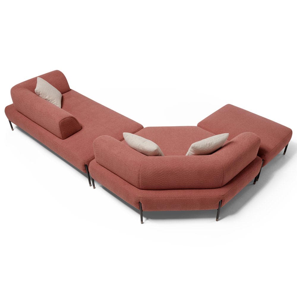 Geronimo Sofa by Naustro Italia Fiera Collection