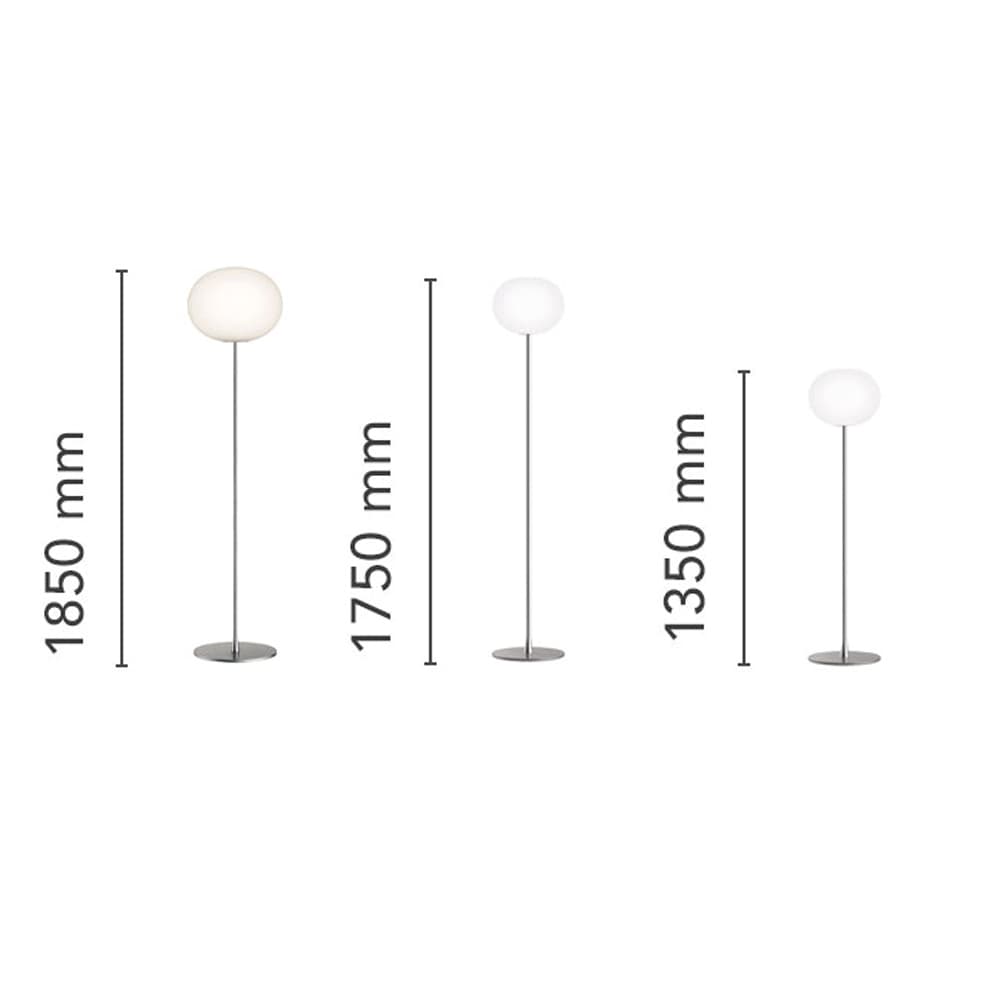 Glo Ball 3 Floor Lamp by Flos