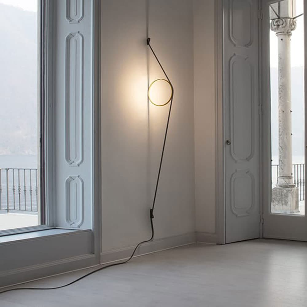 Wirering White Wall Lamp by Flos