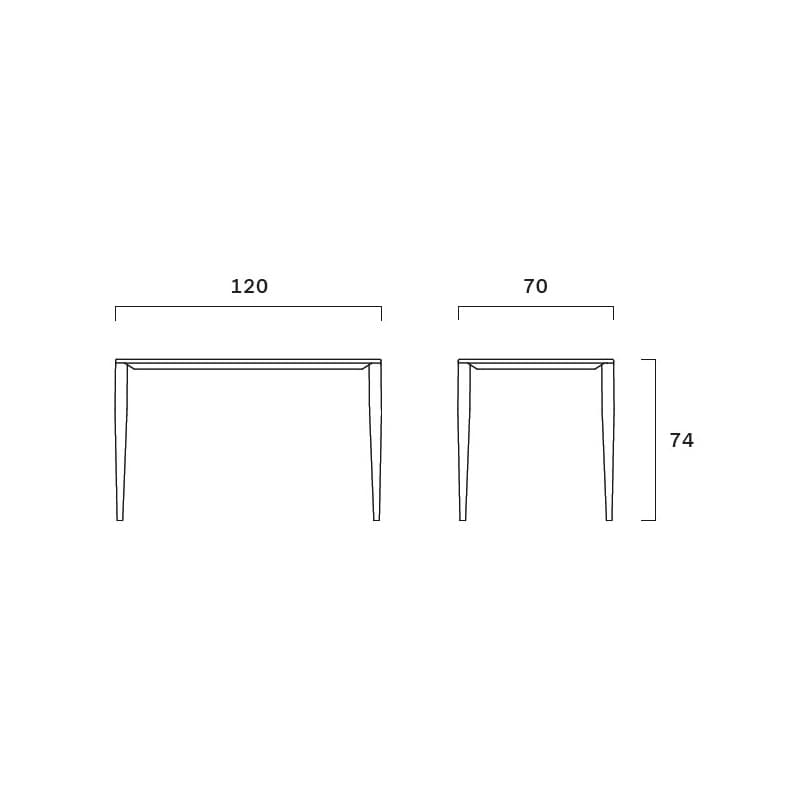 Dante 120 Desk by Frag