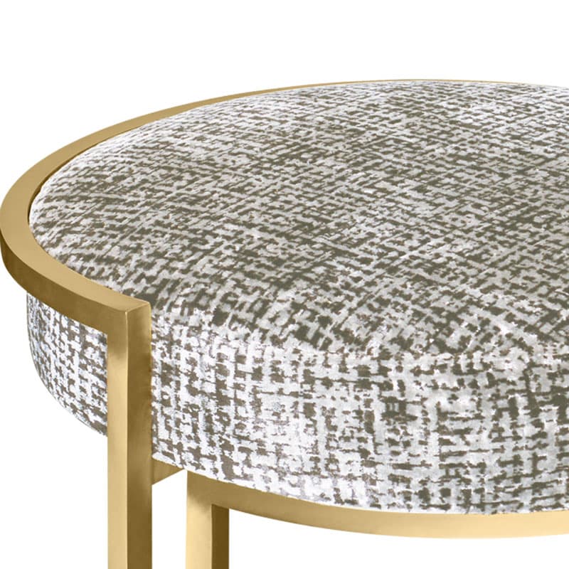 Cabochon Footstool by Frato Interiors