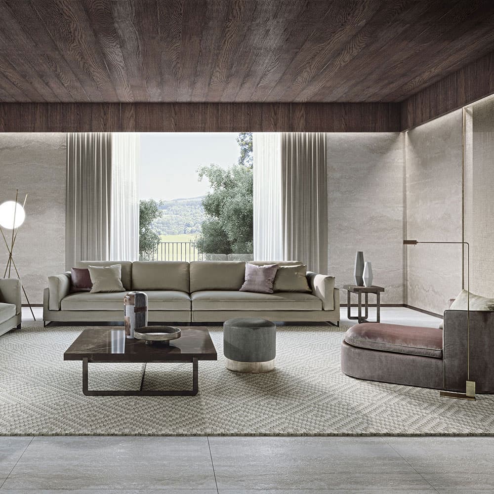 Joey Footstool by Frigerio