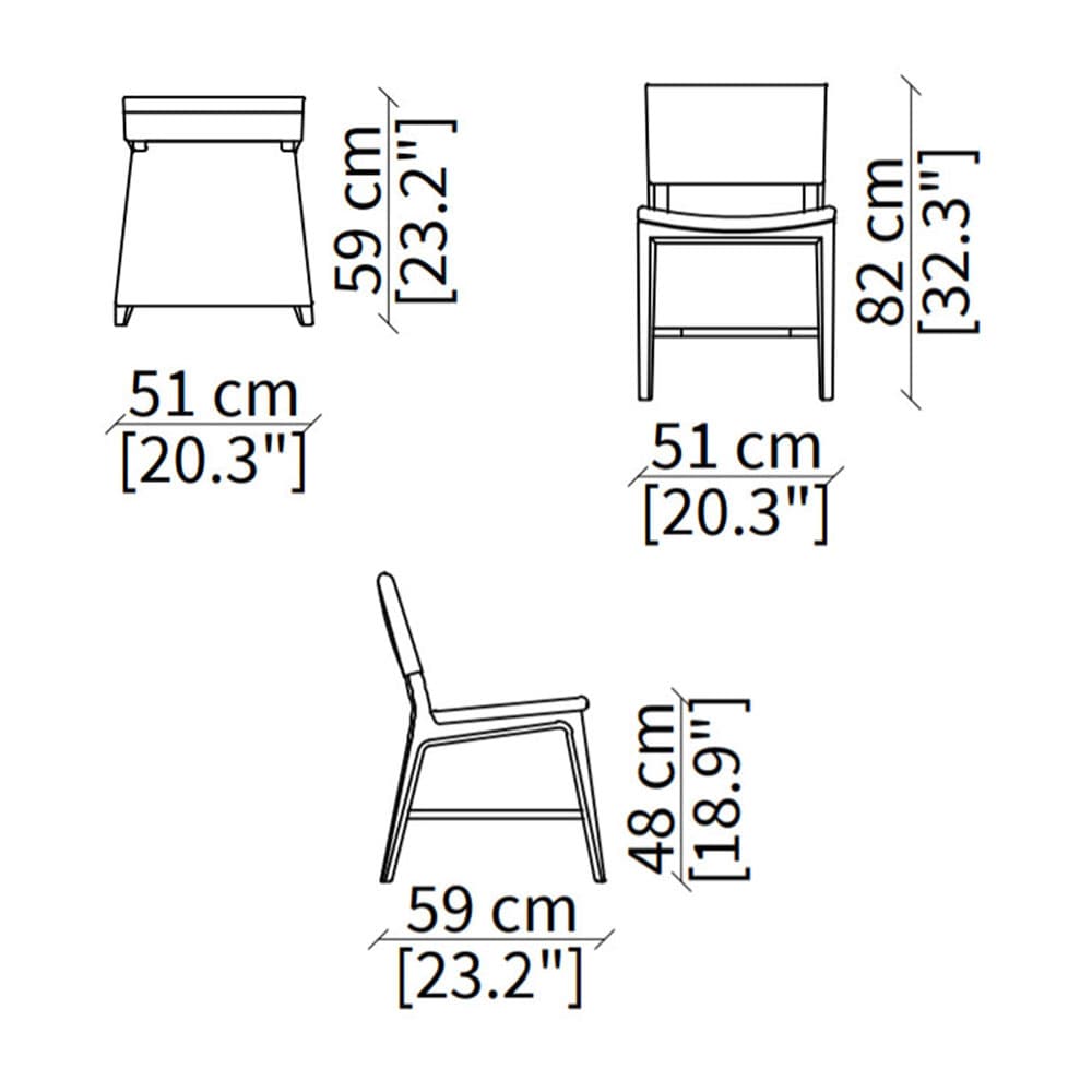 Alisja Dining Chair by Frigerio