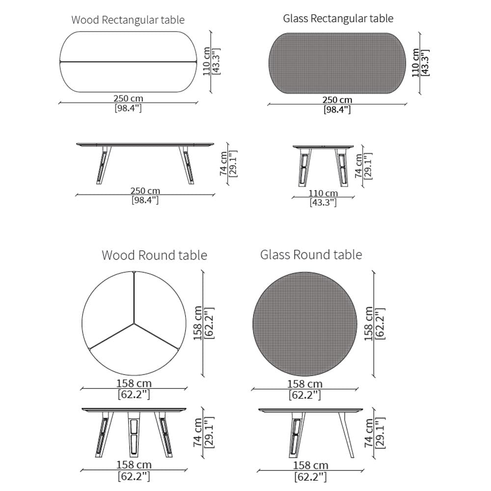 Axel Dining Table by Frigerio