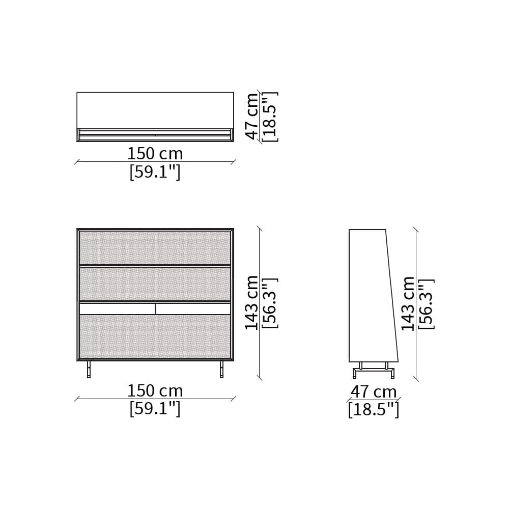 Analog Shelving by Frigerio