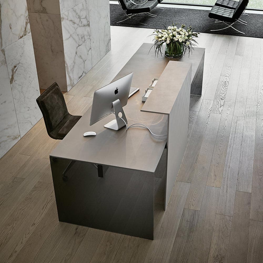 Air Modesty Office Desk by Gallotti & Radice