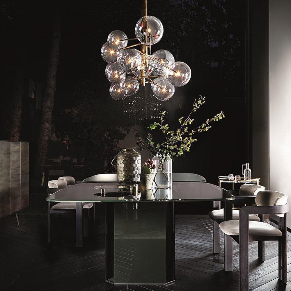 Bolle Suspension Lamp by Gallotti & Radice