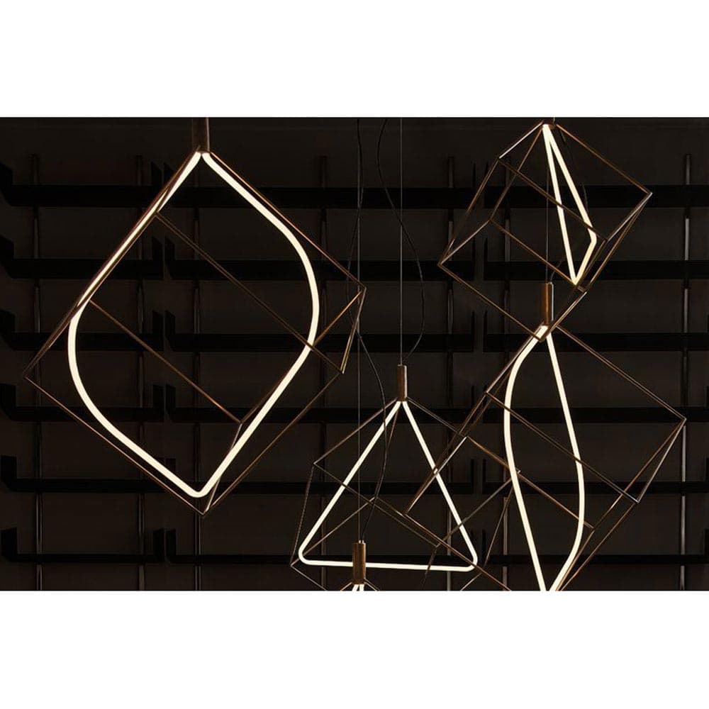 Spectrum Suspension Lamp by Gallotti & Radice