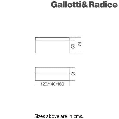 Air Console Table by Gallotti & Radice