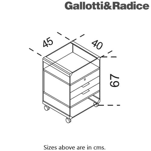 Movie Chest Of Drawer by Gallotti & Radice