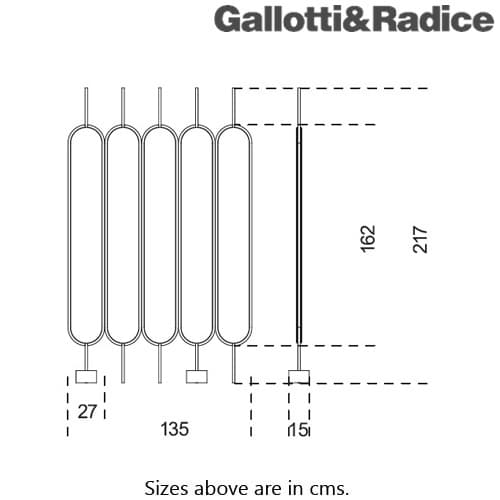 Chloe Room Divider by Gallotti & Radice