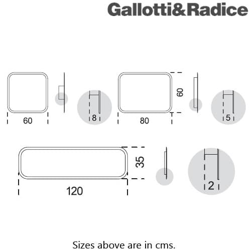 Gem Mirror by Gallotti & Radice