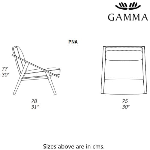 Evelyn Armchair by Gamma and Dandy