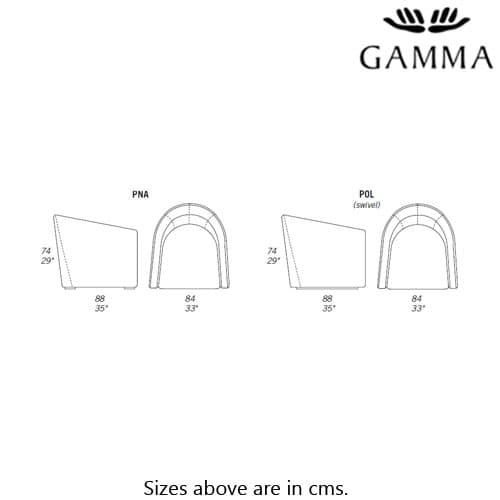 Sharon Armchair by Gamma and Dandy