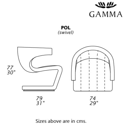 Dean Armchair by Gamma and Dandy