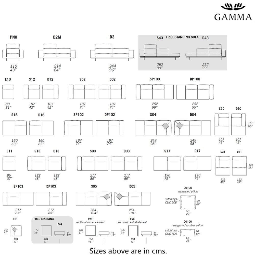 Denny Sofa by Gamma and Dandy