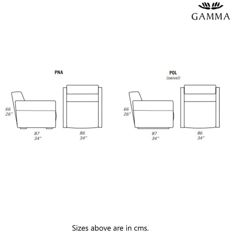 Nina Armchair by Gamma and Dandy