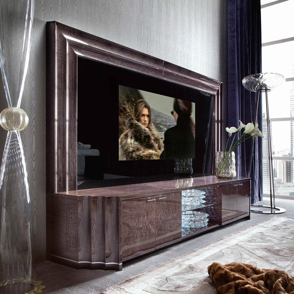 Absolute Big Screen TV Wall Unit by Giorgio Collection