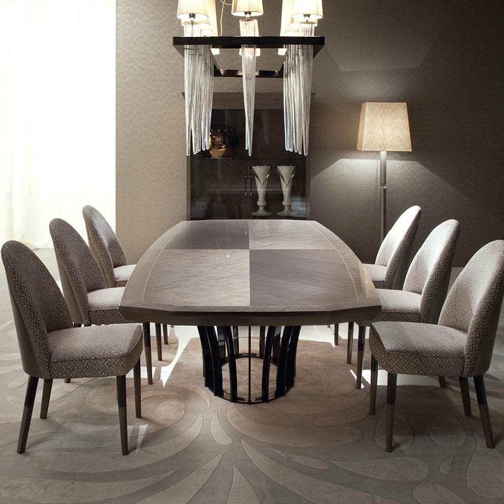 Alchemy Boat Shape Oval Dining Table by Giorgio Collection