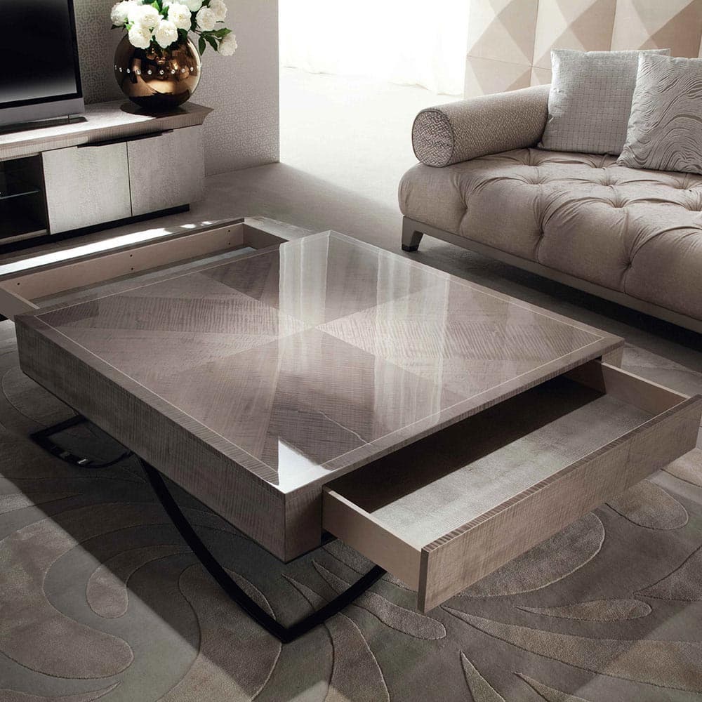 Alchemy Square Coffee Table by Giorgio Collection