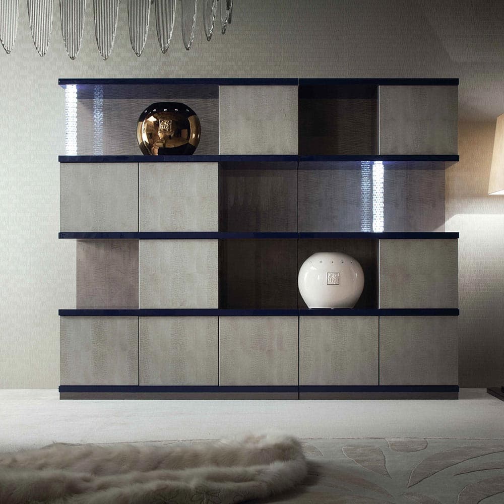 Alchemy Three Sections Bookcase by Giorgio Collection