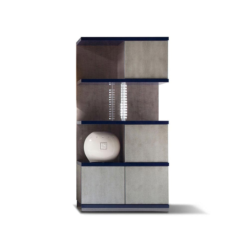 Alchemy Two Sections Bookcase by Giorgio Collection